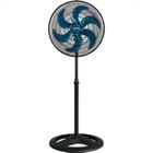 Ventilador de Coluna 50CM Turbo 6 PÁS Oscilante Premium Azul 127V - Ventisol