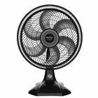 Ventilador de Mesa 40cm 6 Pás Maxx Force Britânia BVT400 Preto com Prata 127V