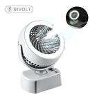 Ventilador de Mesa Bivolt com Iluminação LED e Umidificador Design Prático