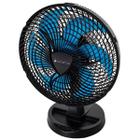 Ventilador de mesa cadence vtr560 new windy 30cm preto azul