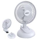 Ventilador de Mesa Clip On Shinic 6" - Braçadeira Forte e Fluxo de Ar Poderoso