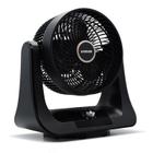 Ventilador de mesa Everdure 23 cm, oscilante, 3 velocidades, configurações pretas