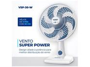 Ventilador de Mesa Mondial Super Power VSP-30-W - 30cm 3 Velocidades 110V