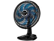 Ventilador de Mesa Mondial Super Turbo VTX-40-Crystal 40cm 8 Pás 3 Velocidades Preto e Azul