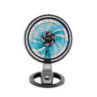 Ventilador De Mesa/parede 2 Em 1 Maxx Force 174w 10p 40cm 127v Btv491 Preto/azul Britania