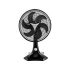 Ventilador De Mesa/parede 2 Em 1 Maxx Force Turbo 60w 6p 30cm 220v Protect Preto Britania