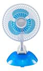 Ventilador De Mesa Ventisol Mini Branco Com 3 Pás Cor Azul, 20cm De Diâmetro 127v