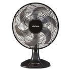 Ventilador De Mesa Ventisol Oscilante 40cm Turbo 6 Preto/cinza 127v