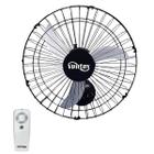 Ventilador De Parede 50cm com Controle Remoto Preto Tex5 Bivolt 210w Ventex