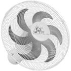 Ventilador de parede 6 pas 40cm 140w oscilante branco free bivolt