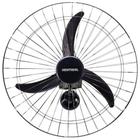 Ventilador De Parede Comercial 3 Pás Preto 60Cm Bivolt