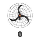 Ventilador de Parede Fixo 100cm Goar Metal Preto 220v