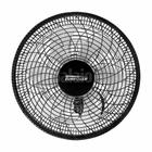 Ventilador de Parede Preto 50cm 220w Bivolt Grade Plástica