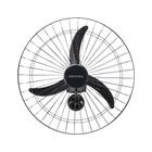 Ventilador de Parede Preto 60 cm Bivolt 200W Ventisol