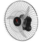 Ventilador De Parede Venti-Delta Linha Ventura 60cm 3 Pás Grade De Aço 150W Bivolt Cor Preto