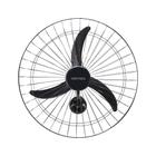 Ventilador de Parede Ventisol New Premium 60cm Fácil Instalação - 3 Pás 3 Velocidades Preto