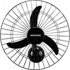 Ventilador de Parede Ventisol Oscilante 60cm Aço Preto Bivolt F002