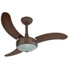 Ventilador de Teto 2003 Marrom Infinity 03 Pás Tabaco 127v