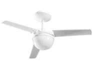 Ventilador de Teto Aliseu Alisclean 3 Pás - 3 Velocidades Branco