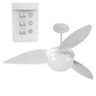 Ventilador De Teto Aliseu Para 02 Lampadas Controle Parede