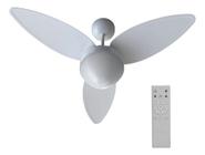 Ventilador De Teto Arno Inverter Branco Com 3 Pas Plastico