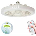 Ventilador De Teto Com Led Conforto Luminoso Com Controle - Bellator