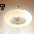 Ventilador de Teto com LED E27 Controle a Luz e o Ar - DESERT ECOM