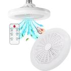 Ventilador De Teto Com Luminária E Controle Perfeito - AL