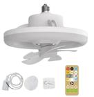 Ventilador De Teto Com Rotação 360 E Luz Led Integrada