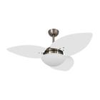 Ventilador de Teto Dormamu Bronze 3 Pás Branco 127V - CasaH