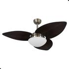 Ventilador de Teto Dormamu Bronze 3 Pás Tabaco 127V com Controle - CasaH