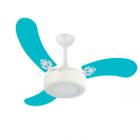 Ventilador de Teto Infinity Child Led 3000K Azul 3 Pás 220V 2014