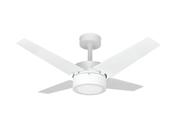 Ventilador de Teto Infinity Linea LED 3000K Branco 4 Pás 220 V + Controle 1054