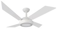 Ventilador de Teto Infinity Premium LED 3000K 4P Mdf Branco 110V+Controle 1043