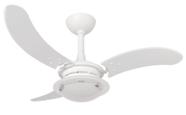 Ventilador de Teto Infinity Ultra Redondo Branco 3 Pás MDF Br 220V+Controle 2005