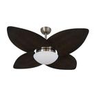 Ventilador de Teto Kovalski Bronze 4 Pás Palmae Tabaco 127V - Mais de Casa