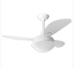 Ventilador de Teto Loren-Sid Diplo M3 Primor Branco 127v com Pás Injetadas Brancas Ref-778 - Loren Sid