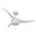 Ventilador de Teto Lunik Branco 3 Pás 127V Com Controle Venti-Delta