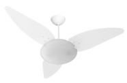 Ventilador de Teto Magnes com 3 Pás MDF Laqueada 130W Venti-Delta Branco 220V