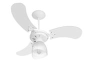 Ventilador De Teto New Baby Colors 3 Pás Mdf Branco 220V