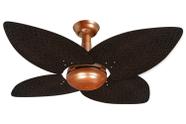 Ventilador de Teto Office Jet Aspen Venti-Delta Cobre Rattan Marrom 220V