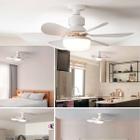 Ventilador de Teto Silencioso 30w com Lâmpada e Controle Remoto