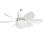 Ventilador de Teto Silencioso com Luz Integrada 6 Pás Bivolt - Shophalle Magalu