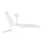 Ventilador De Teto Spirit 302 Branco Lustre Globo 127V