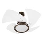 Ventilador de Teto Tornado LED 4 Pás Mr/Br 220V+Controle R.