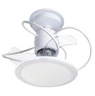 Ventilador De Teto Treviso Branco Confort Led Control Remoto