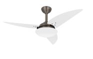 Ventilador de Teto Turbo Sala Class Bronze 3 Pás Ventax 220V