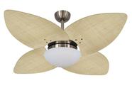 Ventilador De Teto Vd42 Dunamis Bronze Rattan Natural 220V - Volare