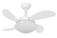 Ventilador de Teto Ventax II Mini 4 Pás Branco Moderno 127V