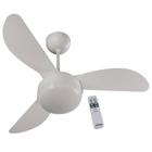 Ventilador de teto ventisol fenix premium branco 3 velocidades com controle- 127v